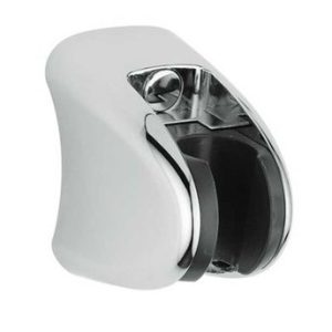 Stěnový držák sprchy, chrom/masiv, MEXICO