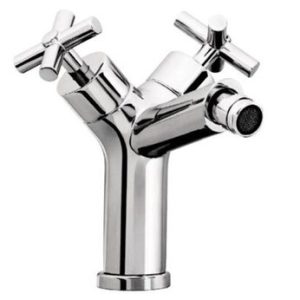 Bidetová stojánková s uzávěrem sifonu, chrom, JANUS