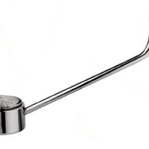 Lékařská páka k bateriím s kartuší 40 mm, kovová/chrom