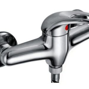 Sprchová stěnová baterie bez příslušenství, rozteč 150 mm, klik-klak, chrom, MOON