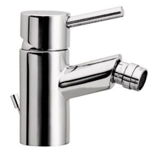 Bidetová stojánková baterie s uzávěrem sifonu, chrom, LINEA