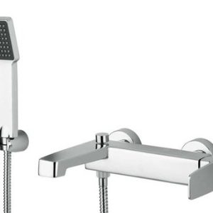 Vanová stěnová, rozteč 150mm, se sprchovou sadou (3110), NEW GEOMETRY