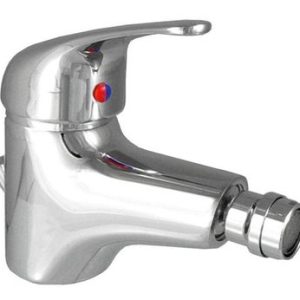 Bidetová stojánková baterie s uzávěrem sifonu, chrom – FORUM