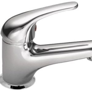 Umyvadlová stojánková baterie bez uzávěru sifonu, klik-klak, chrom, LUNA