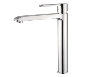 Umyvadlová baterie vysoká, bez uzávěru sifonu, chrom, VENTURA