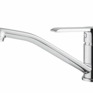 Dřezová stojánková baterie s krátkým ramínkem, chrom – VENTURA