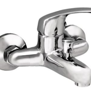 Vanová stěnová baterie bez příslušenství, rozteč 100 mm, chrom – ZORA