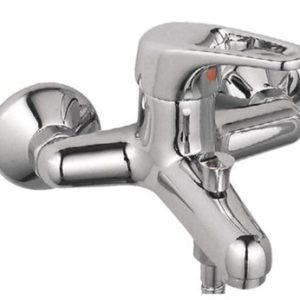 Vanová stěnová baterie bez příslušenství, rozteč 100 mm, klik-klak, chrom, MARS