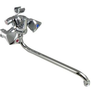 Vanová stěnová baterie bez příslušenství, do BJ-100mm, chrom, MADISON