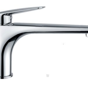 Umyvadlová stojánková baterie s dlouhým ramínkem, bez odtokové garnitury, LAGUNA