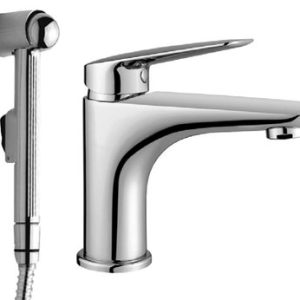 Umyvadlová stojánková baterie s bidetovou sprškou (109), LAGUNA