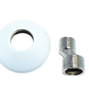 Růžice vysoká k vodovodním bateriím 3/4", BÍLÁ+etážka