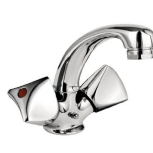 Umyvadlová stojánková baterie, chrom, MADISON