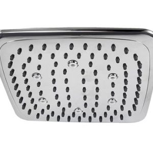 Pevná 3-polohová sprcha 220x220 mm s regulátorem průtoku, chrom plast, CAMACARI