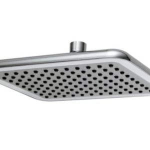 Pevná sprcha 200x250 mm s regulátorem průtoku, plast-chrom/šedá, TIJUANA