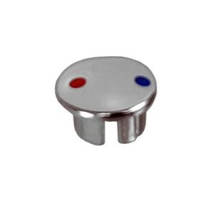 Náhradní symbol do kuchyňských baterií AQS, s barevnými značkami červená a modrá