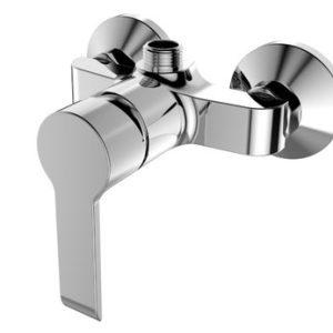 Sprchová stěnová baterie bez sprchové sady, horní vývod, rozteč 100 mm, VENTURA