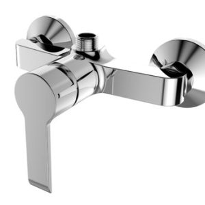 Sprchová stěnová baterie bez sprchové sady, horní vývod, rozteč 150 mm, VENTURA