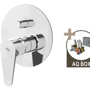 Podomítková sprchová baterie pro 2 odběrná místa, s AQ-boxem, ALTEA