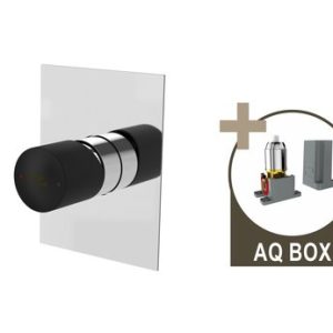 Round, podomítková sprchová baterie pro 1 odběrné místo, s AQ-boxem, PLATFORM