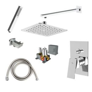 Sprchový set s podomítkovou vanovou baterií, CINQUE