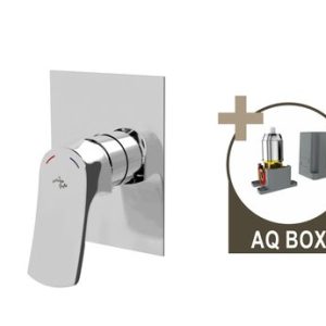 Podomítková sprchová baterie pro 1 odběrné místo, s AQ-boxem (06), GALLERIA