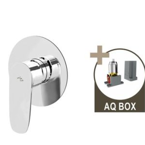 Podomítková sprchová baterie pro 1 odběrné místo, s AQ-boxem, DAKOTA