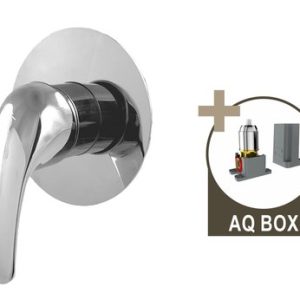 Podomítková sprchová baterie pro 1 místo, s AQ-boxem, FORUM