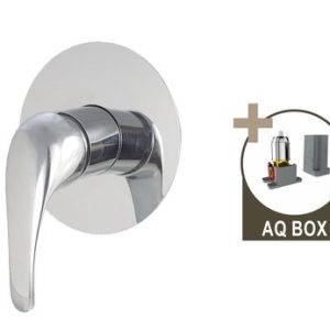 Sprchová podomítková baterie pro 1 odběrné místo, s AQ boxem, bez kartuše KLIK, LUNA