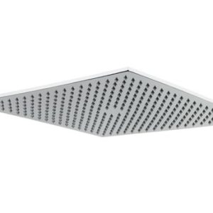 Pevná sprcha 400x400 mm, výška 7 mm, kovová, CORNER