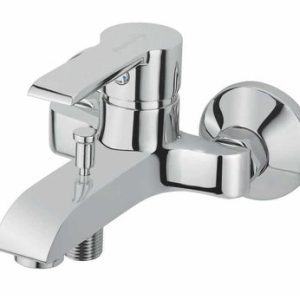 Vanová stěnová baterie bez příslušenství, rozteč 100 mm, chrom – VENTURA