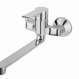 Dřezová stěnová baterie, ramínko 200 mm, rozteč 150 mm, chrom – VENTURA