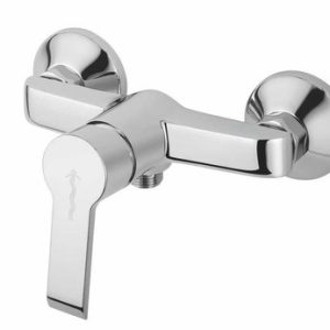 Sprchová stěnová baterie bez příslušenství, rozteč 150 mm, chrom – VENTURA