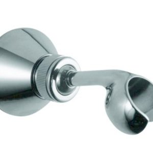 Stěnový držák sprchy, chrom, VERONICA