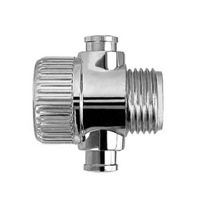 Ventil před sprchovou hadici, plast/chrom