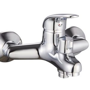 Vanová stěnová baterie bez sprchové sady, ker.přep., rozteč 150 mm, PLUTO