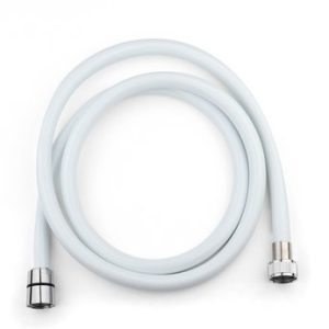 Sprchová plastová hadice, délka 150 cm, bílá