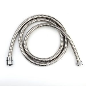 Sprchová hadice dvouzámková, délka 150 cm, nerezová ocel