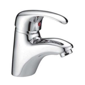 Umyvadlová stojánková baterie bez uzávěru sifonu, klik-klak, chrom, PERLA