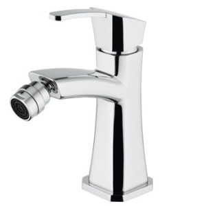 Bidetová stojánková páková baterie OTTO s plastovým mechanickým uzávěrem (3119-AGPL)