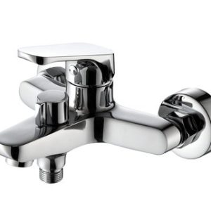 Vanová stěnová baterie bez sprchové sady, keram. přepínač, rozteč 150 mm, VENUS