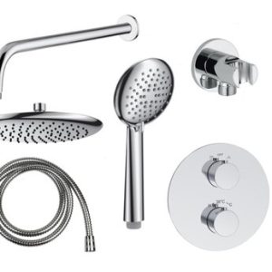 Sprchový set s podomítkovou baterií ERIDAN O, chrom