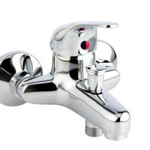 Vanová stěnová baterie bez příslušenství, rozteč 100 mm, chrom – FORUM