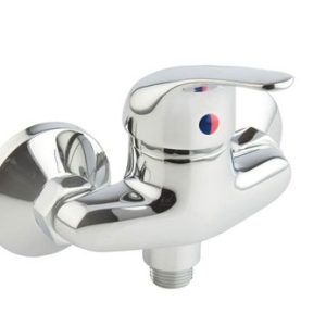 Sprchová stěnová baterie bez příslušenství, rozteč 100 mm, chrom – FORUM