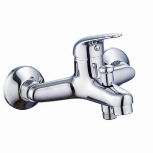 Vanová stěnová baterie bez sprchové sady, rozteč 150 mm, PLUTO