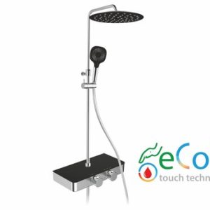 Sprchový set termostatické baterie FORNAX s tyčí Tevere a sprchovou sadou