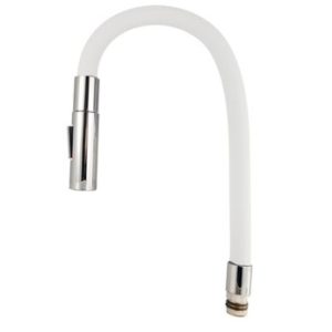 Výtokové ramínko se sprškou pro KI112112, bílé