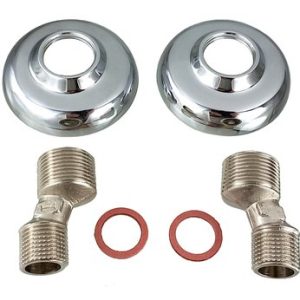 Lité růžice k bateriím Dorian, chrom