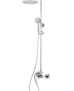 Teleskopické rameno s baterií VENUS (150mm) a kompletní sprchovou sadou (sprchy THIN 300mm, EVVE), IPPARI