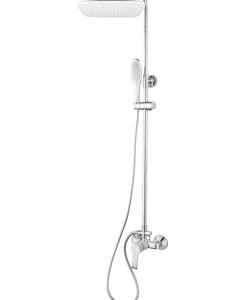 Teleskopické rameno s baterií VENTURA (100mm) a kompletní sprchovou sadou (sprchy VENTURA, MONY), IPPARI